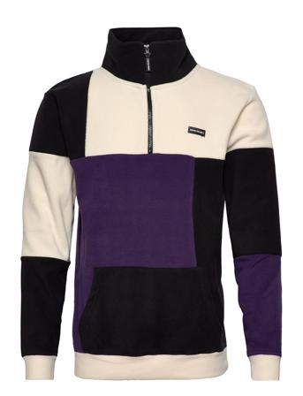 Dpcolor Block Half Zip Fleece Patterned Denim Project