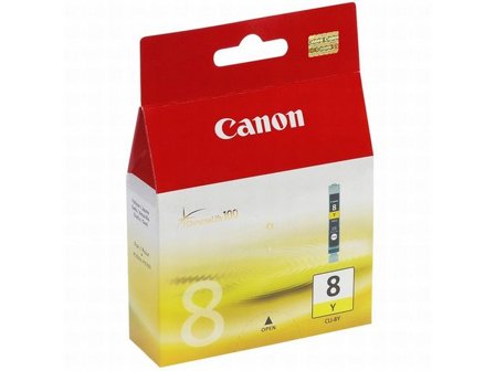 Canon Bläckpatron, PIXMA CLI-8 Y, 0623B001, ChromaLife100, gul, singelförpackning - Lyreco - Toner och bläck - Bläckpatroner - Bläckpatroner Canon