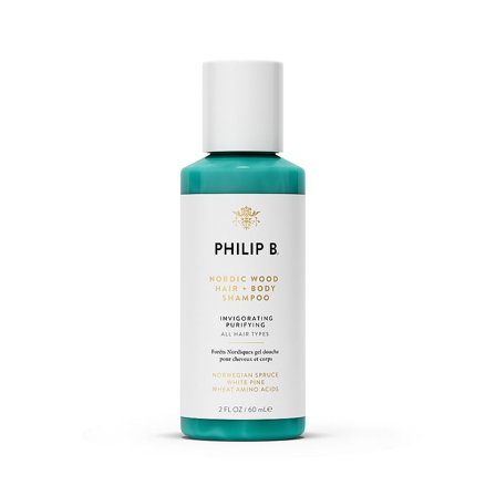 Philip B Nordic Wood One Step Shampoo 60 ml, Hår, Shampoo, Hårshampoo
