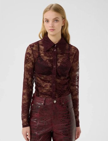 Gestuz Gzleala Shirt - Red - S