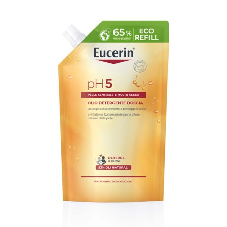 Eucerin pH5 Olio Detergente Doccia Refill 400ml - Olio Doccia