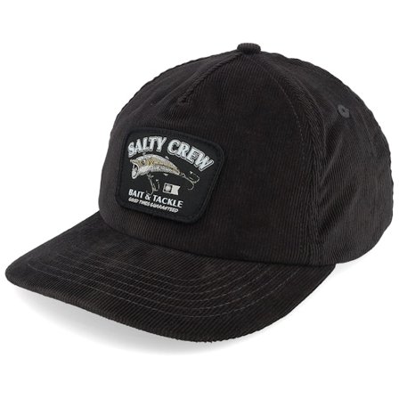 Salty Crew - Sort adjustable Kasket - Kids Snag It Boys Black A-frame Adjustable @ Hatstore