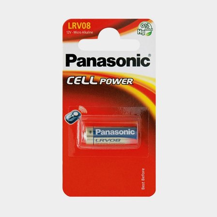 LRV08-batterij Panasonic Cell Power, 12 V, alkaline (LR), 1 stuk