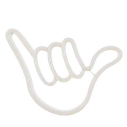 1 kpl Käden Muotoinen Neonvalo