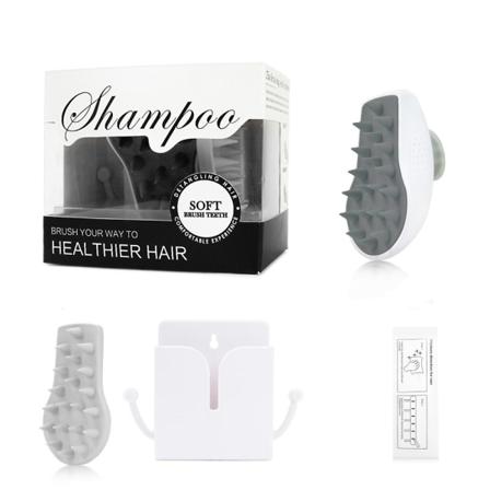 Hår hovedbund massager shampoo børste sæt