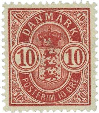 Danmark 1885 - AFA 35 - Ubrugt