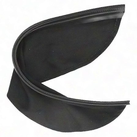 Palosuojattu hitsausliivi, valmistettu nahasta ja puuvillasta, kypärille ja lisävarusteille