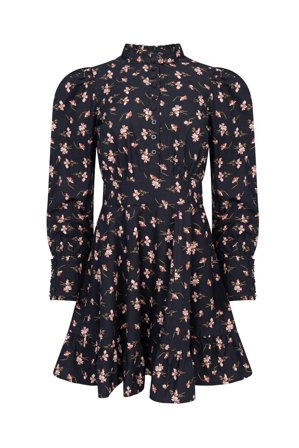 Poplin Mini Dress Petals XS