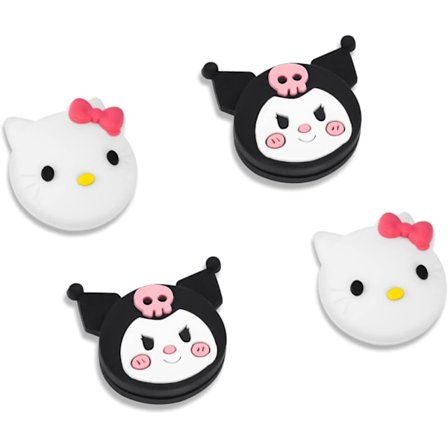 4 st Grepphättor Kompatibla med Switch & Switch Lite (Vit