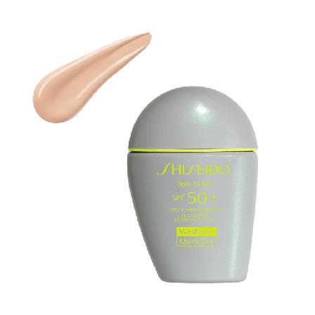 Shiseido Sport BB Cream Light SPF 50 Solskydd & solvård Dam Blå 30 ML