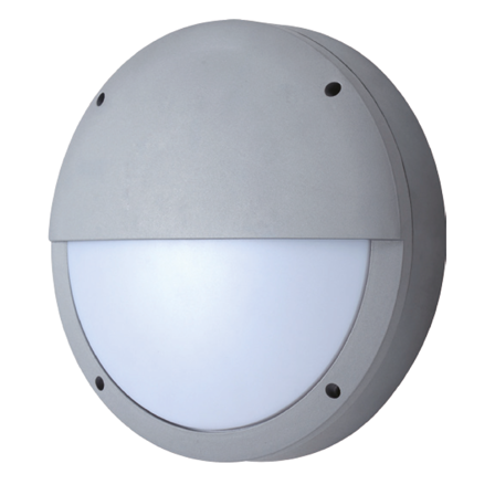 Westal Diploma Halv Veggarmatur 18 B, 906 lm, 275 x 275 mm Sølv/aluminium, Belysning