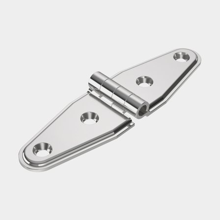 Hatch hinge Roca, 100 x 30 mm, stainless steel