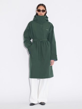 Flow Belted Rain Jacket