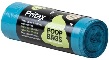 Pritax Pluto Poop Bags 50 pcs Turquoise