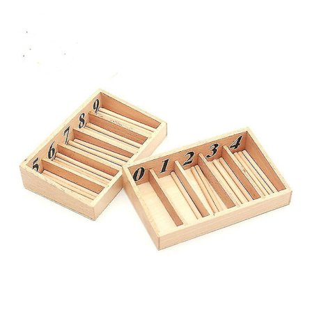 Puinen Montessori-opetusväline Koti Kartiolaatikko Montessori