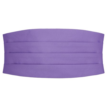 Light Purple Basic Cummerbund for Men - Cummerbunds