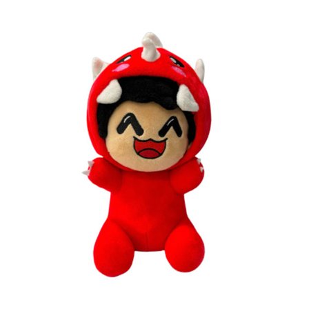 Omz Plysjdukker, Plysjspillere Myk Plysjleketøy Søt Krampute for Barn Jenter Gutter Alle Aldre, Myk Fylt Dyredokke V—max