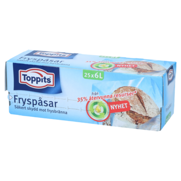 Fryseposer Toppits 6L 25-Pk