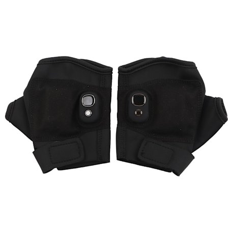 USB Opvarmede Handsker til Kvinder Mænd Genopladelige Fingerløse Handsker med Display Temperaturkontrol Vinter Vante Håndvarmer