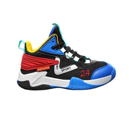 Unisex Mid Top Athletics Sneakers Rund Toe Löparsko Med Snörning