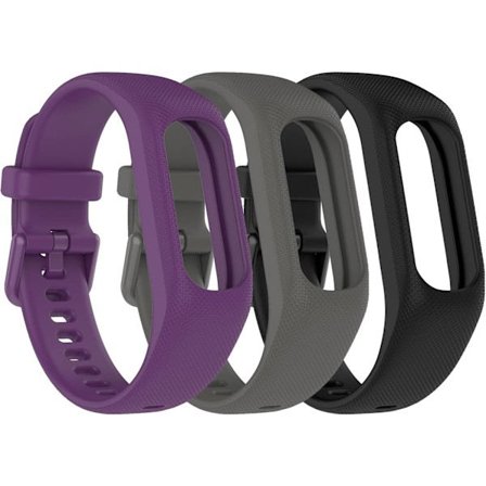 /EA/Mjuka silikonarmband kompatibla med Garmin Vivosmart 5-armband