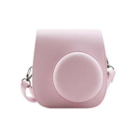 Fodral för Instax Mini 8/9/11/12, mångsidigt stötsäkert (rosa)