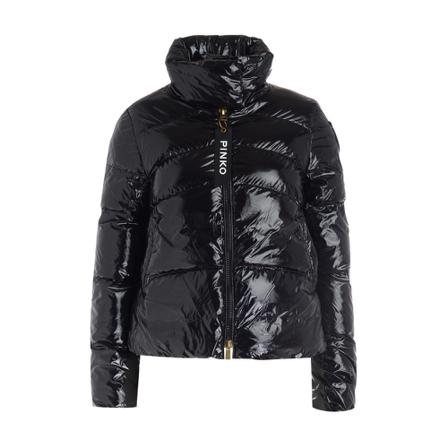 Pinko Down Jas , Zwart , Dames , Maat: M
