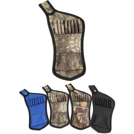 Armbrøst Pilekogger, Bæretaske til Taljen, til Opbevaring af 8 Pile, Jagt Armbrøst Bolte Kogger, Slangemønster