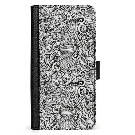 Bjornberry iPhone 15 Fodral - Japanskt mönster