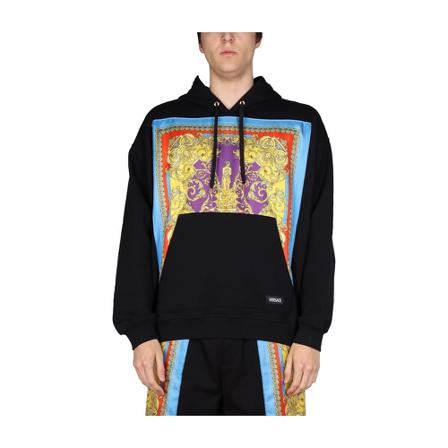 Versace Sweatshirts Sort, Herre Hættetrøjer