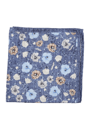 Amanda Christensen Pocket Square Accessoarer Herr Blå ONESIZE