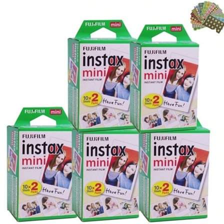 20 arkkia Fujifilm Instax mini 11 9 3 tuuma valkoinen reuna filmit Instant kameralle