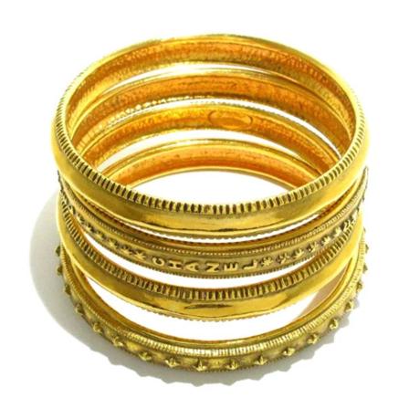 Chanel Vintage Pre-owned Bracelet gul, Dam Vintage Smycken, Dam, Storlek: ONE SIZE