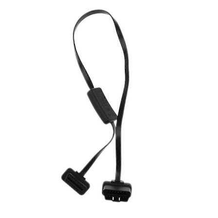 Universal Bil OBD2 M X F Förlängningskabel med Strömbrytare