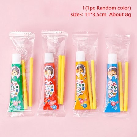 1/3 STK Magic Bubble Lim Legetøj, der blæser farverig boblebold til K