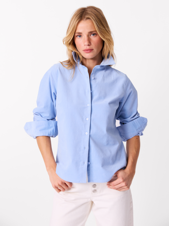 Jean Paul - July skjorte - Dame - Blå - Skjorter & Bluser - XL