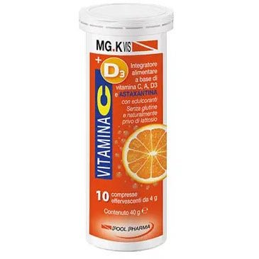 Mgk Vis Vitamina C+ D3 10 Compresse Effervescenti
