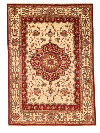 Orientalischer Ziegler Fine Teppich 171X238 Braun/Dunkelrot Wolle, Pakistan
