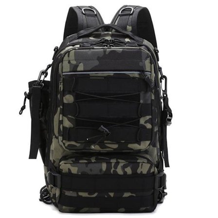 Fiskegrej Rygsæk Multifunktionel Fiskepose Stor Kapacitet Rejsetaske til Fiskeri Cykling Vandring Rejser Camping