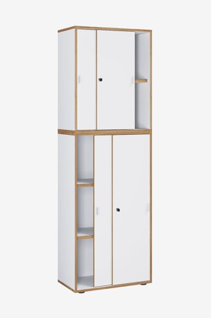 VCM - Vcm Skoskåp skjutdörrar Salia B60 5-fack - Flerfärgad - Skoskåp - Från Homeroom