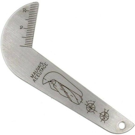 Borr-måler, Bærbar Borr-spissmåler i Rustfritt Stål, Twis DXGHC