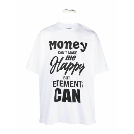 Vetements, T-Shirts Wit, unisex, Maat:S