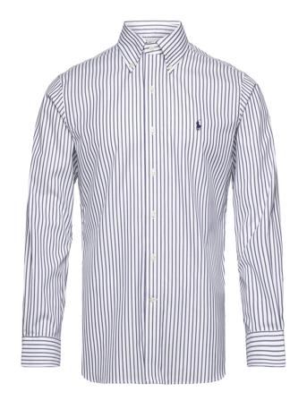 Easycare Pnpnt Oxf-Custom Hab Bd Pp Tops Shirts Casual Navy Polo Ralph Lauren