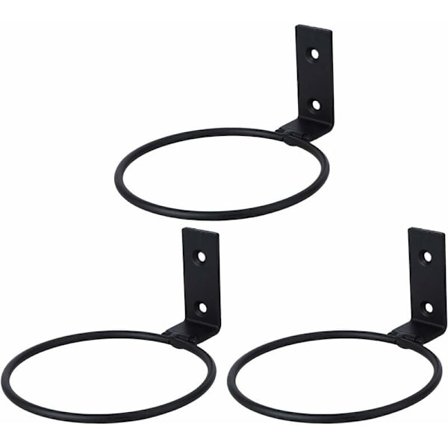 Set med 3 blomkrukeväggfästen