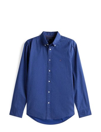 Tommy Hilfiger | Flex Poplin Fake Solid Rf Shirt | XXL