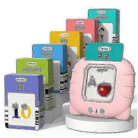 Talende Flashkort til Småbørn 1 2 3 4 5, Taleterapi Legetøj Autisme Legetøj, 255 Kort-510 Sider, Pædagogisk Lærings Interaktivt Legetøj[D]