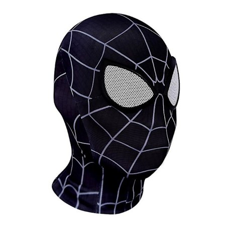 Black Spiderman Mask Cosplay - Barn