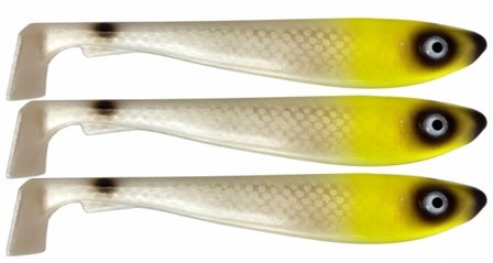 McRubberShad 17cm (3 pack) - C25 Lemon Head