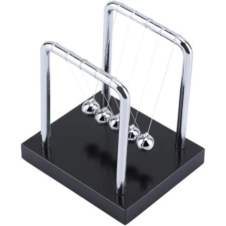 Newtons Pendul med Træbase Børns Videnskabseksperimenter Sæt