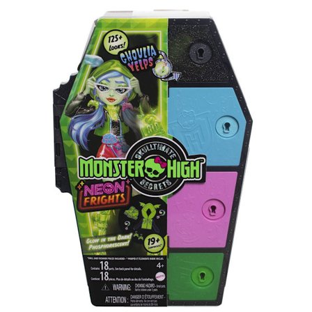 Monster High Skulltimates Secrets Neon Frights Ghoulia Yelps